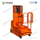 Raccoglitrice elettrica di ordine dei semi arancio con altezza di elevazione di 2.7m 3.3m 4m 4.5m