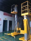forza ascensionale verticale idraulica di alluminio della Tabella di ascensore della piattaforma di lavoro aereo di 8m 0.75Kw