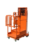 Raccoglitrice elettrica di ordine dei semi arancio con altezza di elevazione di 2.7m 3.3m 4m 4.5m