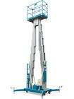 Albero verticale idraulico 14m del doppio della piattaforma di lavoro aereo dell'ascensore alto con una garanzia da 1 anno
