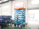 Motorized scissor lift with loading capacity 1000Kg and 12M Lifting Height