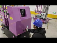 Piattaforme verticali elevatrici per persone con altezza piattaforma 9m, a doppia colonna, semoventi, alimentate a corrente continua