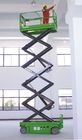 Tabella di funzionamento aerea dell'ascensore elettrico automotore di forbici di progettazione compatta 12m con lungamente facendo uso del periodo