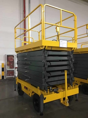 500 kg piattaforma mobile da forbici tavolo elevatore elettrico 16m altezza di lavoro