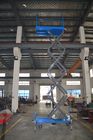 Ascensore mobile idraulico di forbici 6 metri di altezza della piattaforma una capacità di carico di 1 tonnellata per il centro espositivo