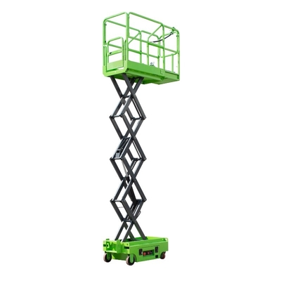 Piattaforma di lavoro aereo idraulica di spinta manuale regolabile dell'ascensore mini mobile di forbici 3m 450kg