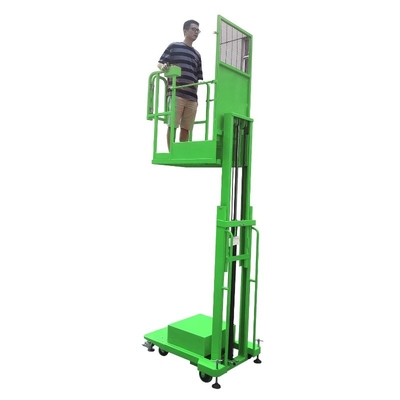 Raccoglitrice elettrica di ordine dei semi arancio con altezza di elevazione di 2.7m 3.3m 4m 4.5m