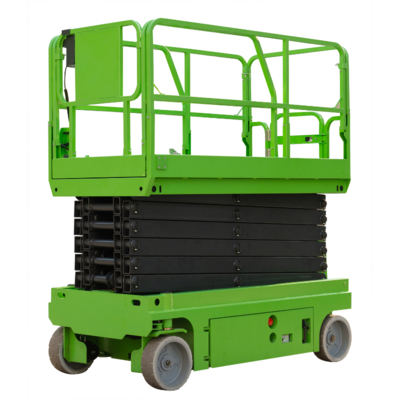 10m Hydraulic Lift Platform Electric Self Propelled Scissor Lift with Extension Platform 450Kg Loading