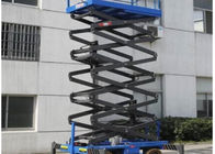 piattaforma mobile dell'ascensore di forbici 1000Kg con la tabella di ascensore idraulico di trazione manuale della maniglia 9 metri