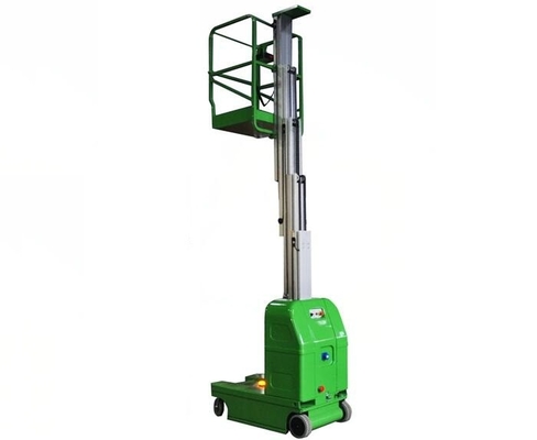 Aluminum Aerial Work Platform Self-Propelled Vertical Lift 6m Platform Height