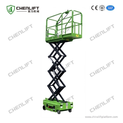 Mini Self Propelled Electric Scissor Lift Platform Elevated Lift MEWP Height 3m
