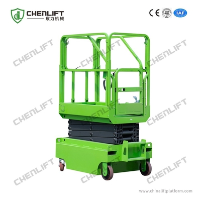 Tipo della piattaforma di lavoro di forbici di capacità di carico 240kg di MK390 3.9m mini con corrente continua