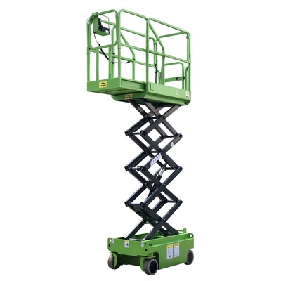 MX390S 240kg carico auto-propulsione mini forbice sollevamento rotaia idraulica