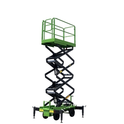 Piattaforma elevatrice a forbice mobile a spinta manuale da 7,5 metri X-Lift 500 kg