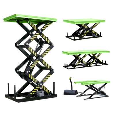 Tabelle di ascensore stazionarie di forbici di multi forbici elettriche idrauliche 400kg